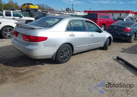 2005 Honda Accord 2.4 Lx from USA, damaged, VIN 1HGCM56415L000556